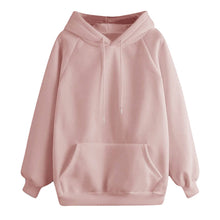 Load image into Gallery viewer, Women Hoodies Fall 2019 Casual Solid Color Hoodie Pocket Long Sleeve Pullover Sweatshirt Pastel Clothes Bluzy Damskie Z Kapturem