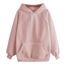 Load image into Gallery viewer, Women Hoodies Fall 2019 Casual Solid Color Hoodie Pocket Long Sleeve Pullover Sweatshirt Pastel Clothes Bluzy Damskie Z Kapturem