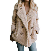 Load image into Gallery viewer, Women's Jackets Winter Coat Women Cardigans Ladies Warm Jumper Fleece Faux Fur Coat Hoodie Outwear Blouson Femme S-5XL Plus Size