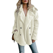 Load image into Gallery viewer, Women's Jackets Winter Coat Women Cardigans Ladies Warm Jumper Fleece Faux Fur Coat Hoodie Outwear Blouson Femme S-5XL Plus Size