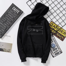 Load image into Gallery viewer, Winter Skuggnas Creation Hands Line Art Sweatshirts Hoodie Kawaii Pullover Jumper Outfits Tumblr Gothic Aesthetic Harajuku Tops