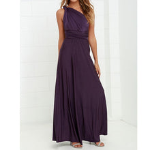 Load image into Gallery viewer, Sexy Women Multiway Wrap Convertible Boho Maxi Club Red Dress Bandage Long Dress Party Bridesmaids Infinity Robe Longue Femme